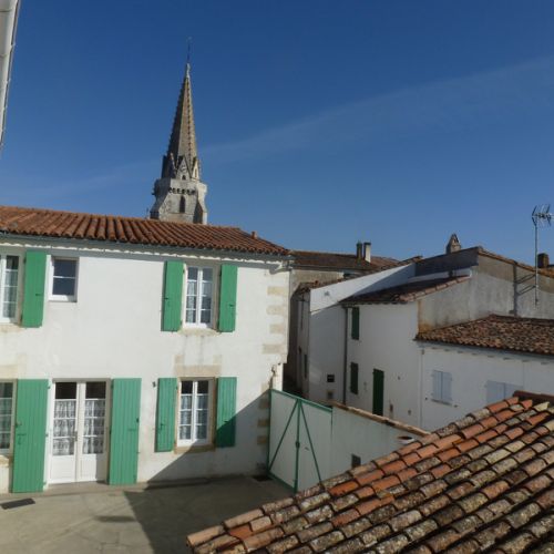 Facade typique du gite locamerique 6 a sainte marie de ré